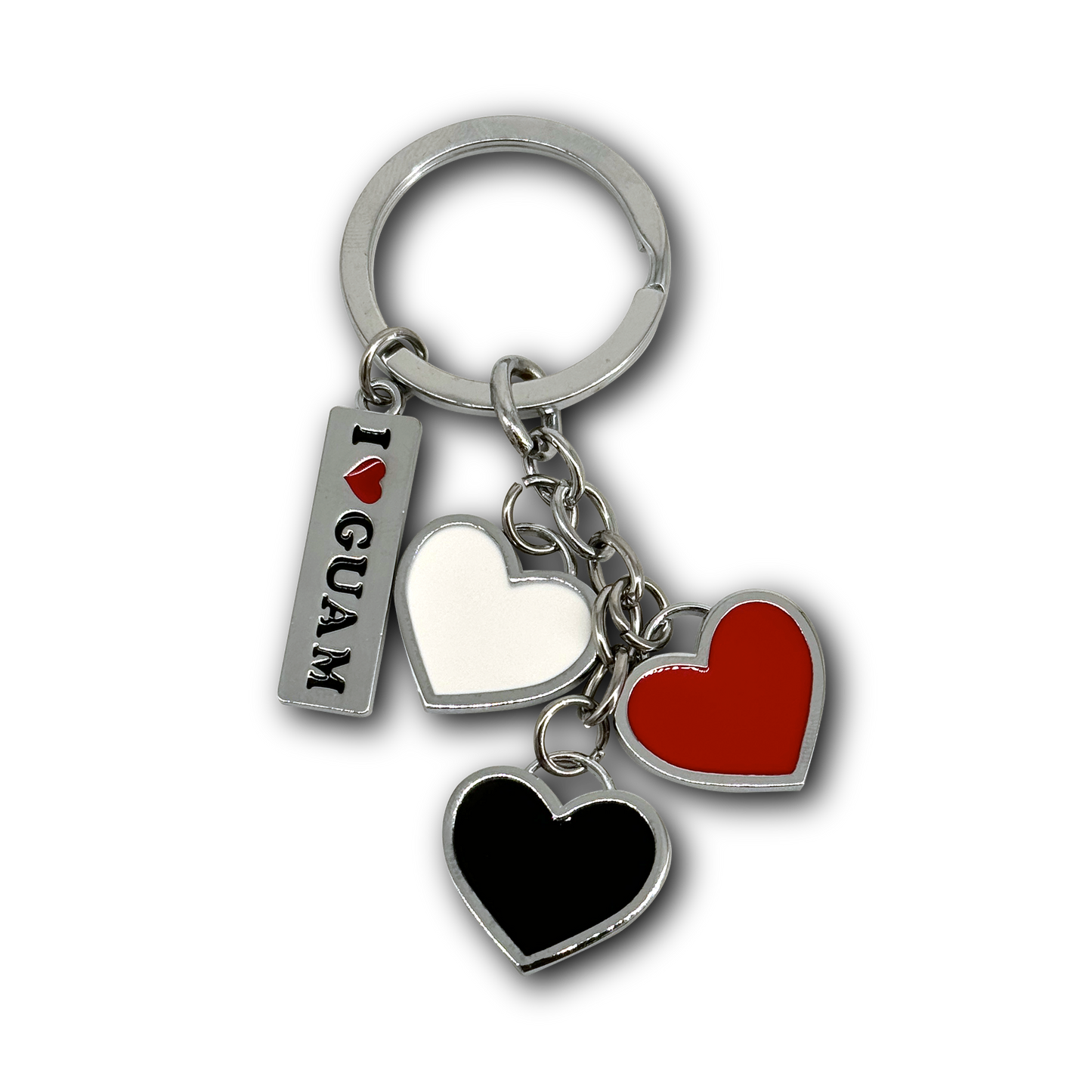 Metal Heart Keychain