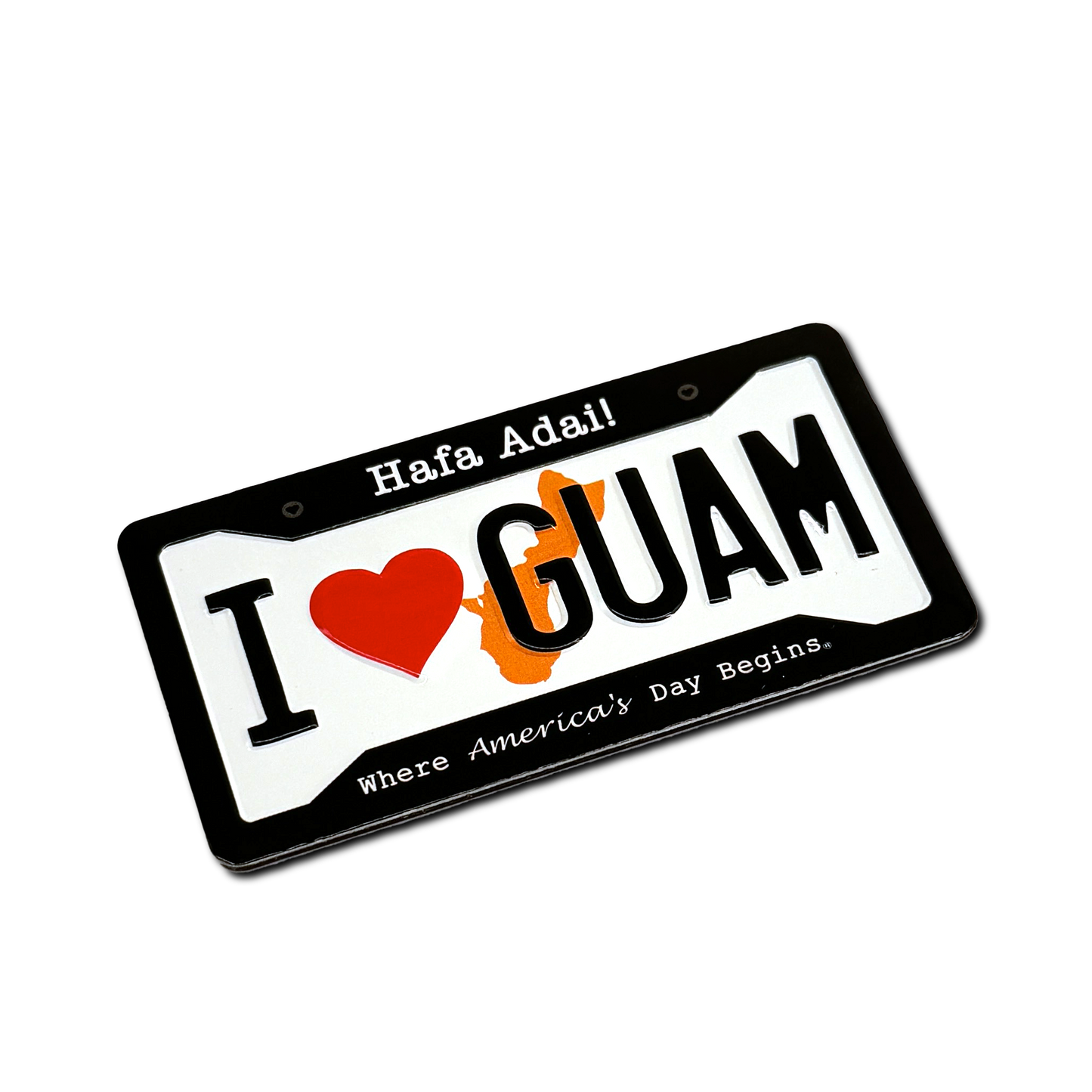 Hafa Adai License Plate Magnet
