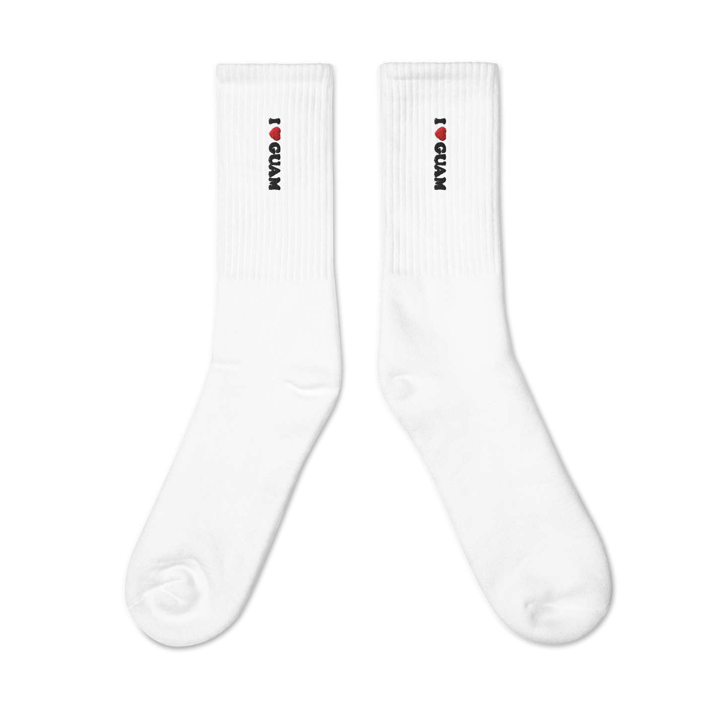 Embroidered socks (White)