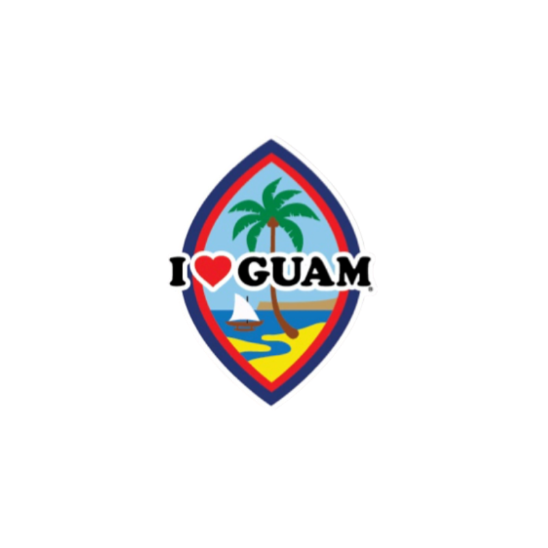 Guam Seal Sticker