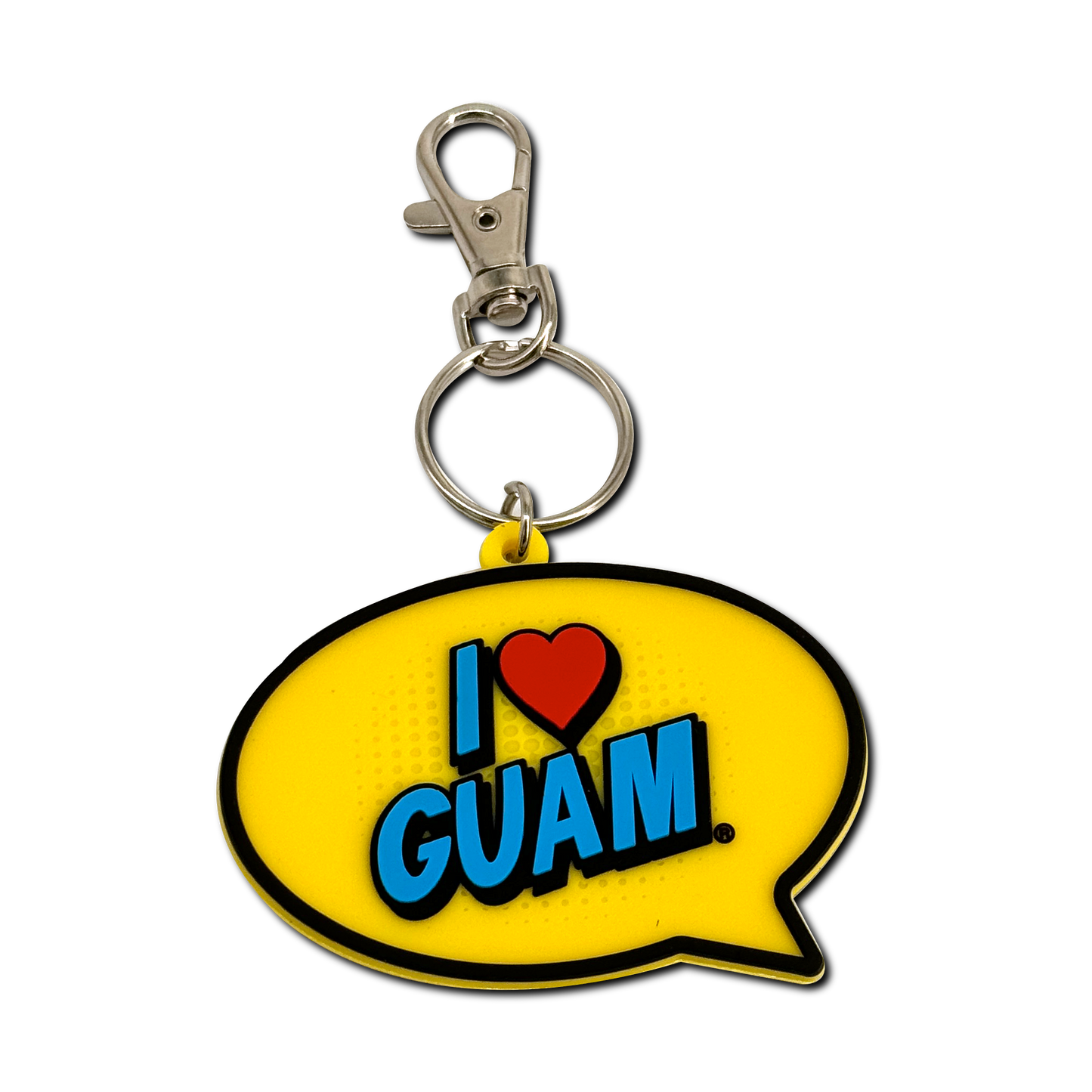 Comic Bubble PVC Keychain