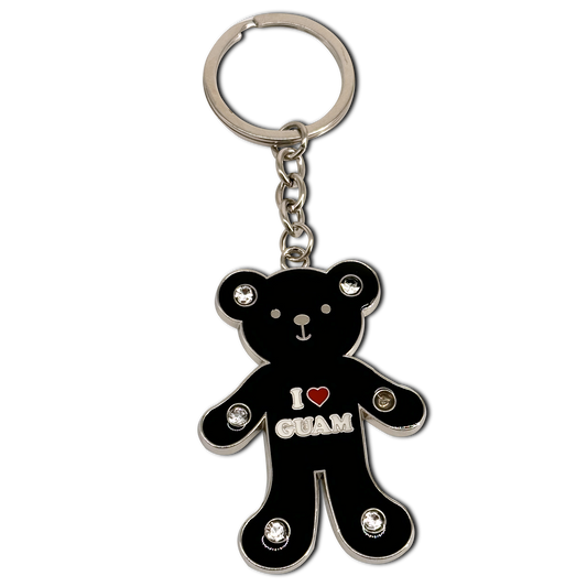 Metal Bear Keychain