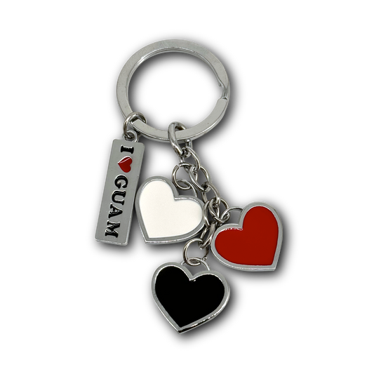 Metal Heart Keychain