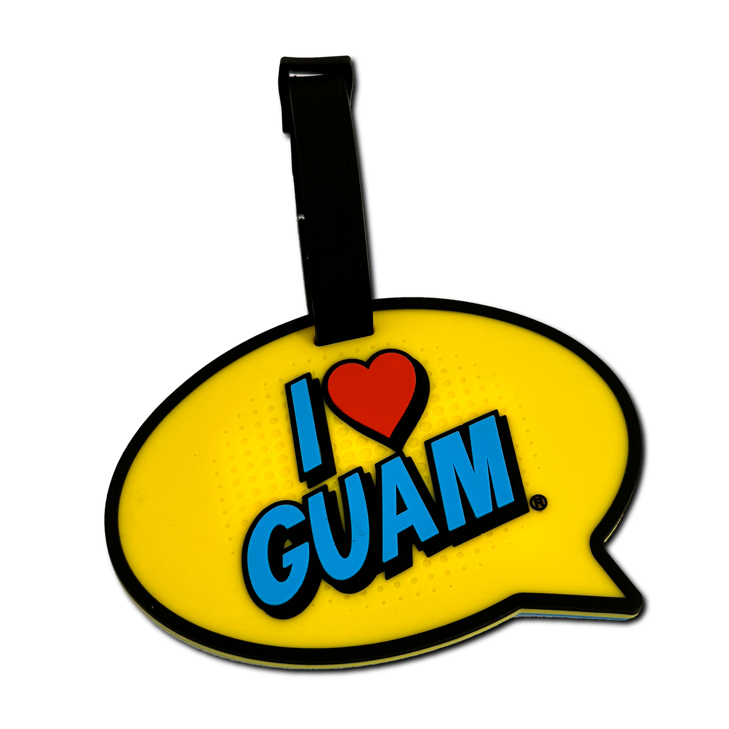 Comic Bubble Luggage Tag
