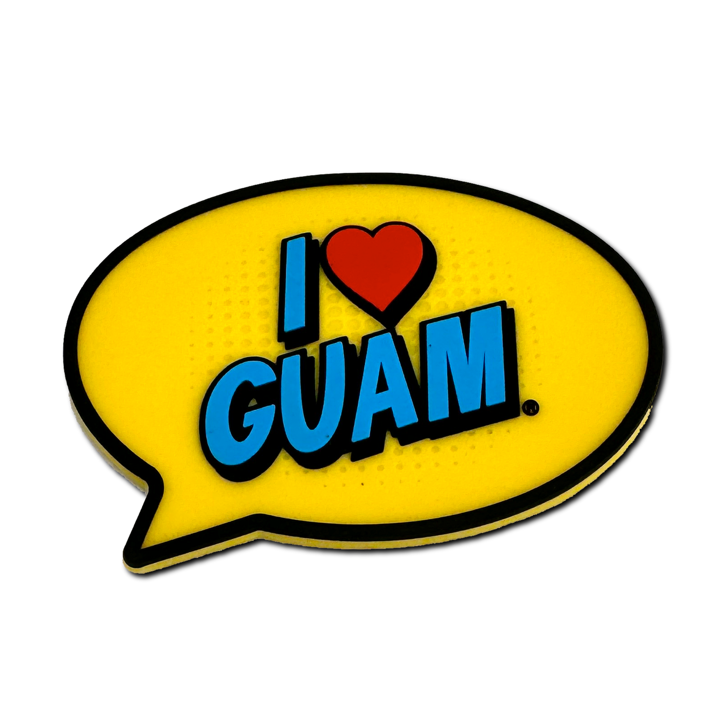 Comic Bubble PVC Magnet