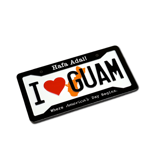 Hafa Adai License Plate Magnet