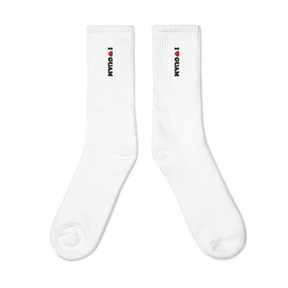 Embroidered socks (White)