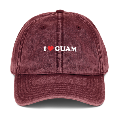 Vintage Cotton Twill Cap